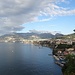 Der atemberaubende Blick von unserer privaten Hotelterrasse auf den Halbinselhauptort Sorrento.