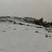 Die letzten Meter zum Gipfel, im ersten herbstlichen Schnee.