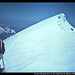 auf dem Nordgrat kurz vor dem Gipfel des Gr. Möseler, Zillertaler Alpen, Österreich