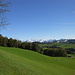 Blick vom Webersberg zum Alpstein