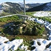Gipfelkreuz mit integriertem Burggraben...