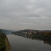 Blick von der Elbbrücke auf Pirna