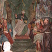 Gruppo statuario della cappella dedicata all'incontro con il Sultano di San Francesco. 
