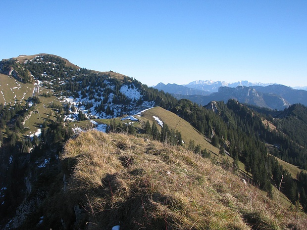 Gipfel Zwölferspitz, Blickrichtung Hochgerngipfel