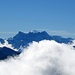 Dents du Midi - mit dem Mont Blanc