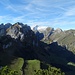 Der schöne Ausblick von Alp Sigel P. 1769 m ins Herz des Alpsteins.