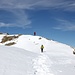 <b>Discesa dal Pizzo Fortünéi (2811 m).</b>