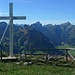 Gipfelkreuz des Schlofstein
