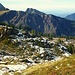 Über der Alp Munz, Firzstock hinter einem der vielen Gulmen
