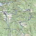 Karte mit Route: Rasa - Palagnedra - Bordei - Terra Vecchia - Rasa