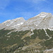 Vogelkar- und Östliche Karwendelspitze - auch hier ist das Steiglein ins Vogelkar erkennbar, siehe einige Bilder zuvor