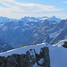 Blick nach Westen auf das Wetterstein