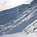 scelta del percorso obbligata...dalla presenza di neve