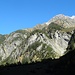 ein letzter Blick zum Bristen hoch