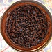 la torta "Bradipesca": cioccolato e pere con mousse di cioccolato al limoncello e mirtilli della Valtellina,buon appetito!