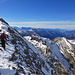 Der Gipfel schon so nah. Grossartiges Gefühl auf dem Dach von Schwyz zu wandeln!