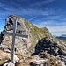 auf dem steinigen Mandl ist nich viel Platz