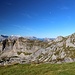 Blick vom Spieljoch zum Hochiss und zum Dalfazer Kamm