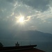 Tramonto nuvoloso sul Lago Maggiore