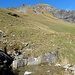 kurz vor der Alp Chratzchumi - auf unseren Abstieg zurückblickend