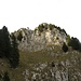Einblick in die Abstiegsroute vom Haggenspitz zum Griggeli.
