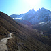 Höhenweg mit Blick ins Val Muragl