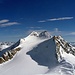 Jetzt besonnt - Wildspitze mit Skitourenspur