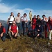 Foto di gruppo....insieme a Pieroweb e ai tre escursionisti bergamaschi