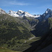 Kaiserbach-Talschluss mit Wetterspitze (links) und Vorderseespitze (rechts)
