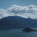 Panorama sulle Grigne sull'altro versante del lago