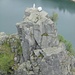 Statue über dem Lac Blanc