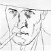 <b>Hans Anton Tomamichel, pittore e grafico (Bosco Gurin, 1899 – Zurigo, 1984).<br />Per questioni di ... immagine, la pipa è stata cancellata.</b>