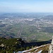 Blick von der Bergstation der Untersbergbahn auf Salzburg