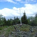 Gipfelkreuz auf dem Tête des Faux