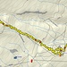 <b>Tracciato GPS da Grossalp alla Guriner Furka.</b>