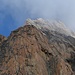 im Abstieg vom Jegihorn mit Blick in die von Kletterern bevorzugte Wand
