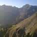 Herrlicher Blick vom Grat auf Trosen und die westliche Alpsteinkette von Lütispitz (links) bis Silberplatten (rechts).
