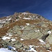 Blick vom Mölsjoch zum Gipfel