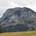 Die Route durch die Nordflanke über die Plangg.