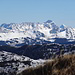 Und noch etwas versteckt, die Leoganger mit dem Birnhorn, dahinter der Gr.Hundstod.