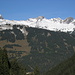 Blick beim Aufstieg zur Baumgartalpe in die Allgäuer Alpen