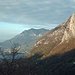 Il Lago di Lecco, il Monte Rai e, a destra, il Corno Medale
