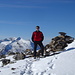 Auf dem Gipfel des Piz Chalchagn 3154m