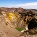 Baden nicht empfohlen! Der Schwefelsäuresee im Krater des Gorelij ist aufgrund der derzeitigen vulkanischen Aktivität fast vollständig verdampft<br /><br />