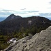 on top of Middle Sister with view of Mt. Chocorua