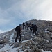 One steep section of the North-West ridge of Vihren