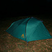 De retour dans la forêt, voici qu'on a mis la tente.