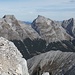 Vogelkarspitze - Östliche Karwendel - Grabenkarspitze mit ihren noch schneefreien Südseiten