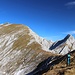 im Aufstieg zur Mandlspitze, rechts dahinter die <a href="http://www.hikr.org/tour/post68519.html">Rumer Spitze</a>