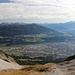 Abstieg von der Arzler Scharte Richtung Innsbruck